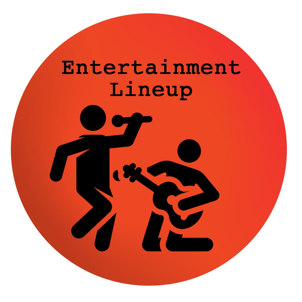 Entertainment lineup button