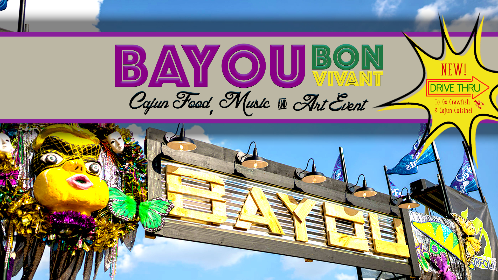 Festevents Bayou Bon Vivant Cajun Music, Food & Art Celebration